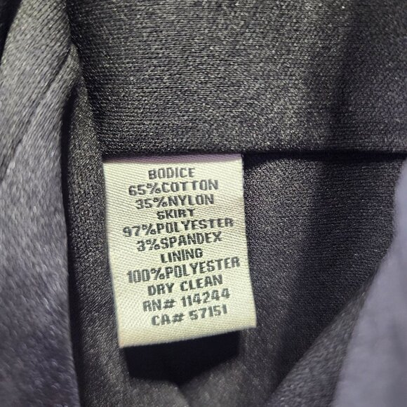 Eliza J Womens Lace & Satin Black Sleeveless Cocktail Dress Size 4 - Picture 6 of 9